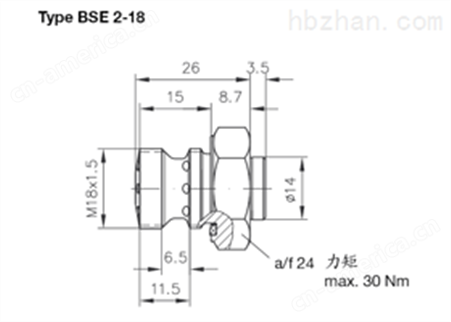 哈威流量调节阀 BSE2-18-13