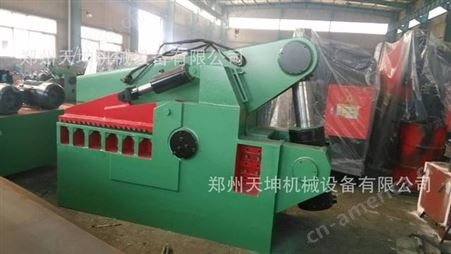 天坤供应液压金属剪断机 钢材废料鳄鱼式剪切机 多功能液压鳄鱼剪