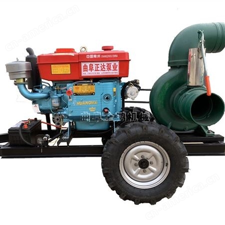 卧式混流泵8寸农用混流泵 柴油机江河提灌抽水机农业灌溉抽水泵