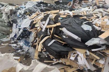 废标签销毁 废树脂板销毁 永州废广告布料销毁