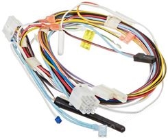 对贴不开缝，不漏胶 ，抗油污，抗摩擦 ，耐高温可用于电缆束、线束、点火线、电器电源线、信号线等的亮白PET线缆标签