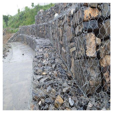 低碳钢丝石笼网 防洪导流石笼网中高尔凡生态
