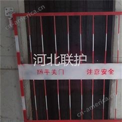 施工升降机层门 厂家生产  电梯井口防护网 电梯井防护门