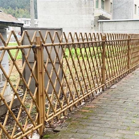 新品户外仿真竹节护栏 花园金属竹篱笆栅栏 奥焱