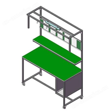 厂家订制 铝型材工作台操作台 工作台液晶挂架