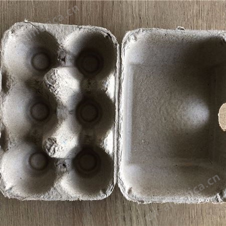 鸡蛋保护托-卓尔纸塑-6枚鸡蛋纸托环保可降解