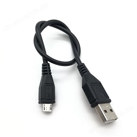 定制 Micro USB纯铜线芯数据线 2.0接口 迈克2A智能手机V8充电线 深备电