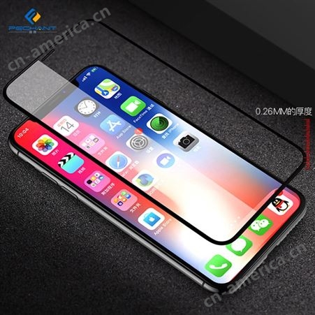 钢化膜工厂iPhone11点胶钢化膜 苹果xs max手机保护膜 3D曲面钢化膜厂家