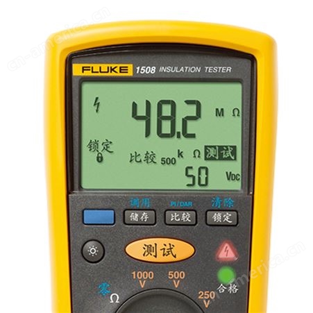 福禄克 FLUKE-1508 高压绝缘电阻测试仪兆欧表摇表-HNMJ
