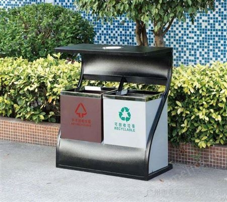 重庆户外垃圾桶果皮箱物业不锈钢垃圾箱室外小区分类大号垃圾桶