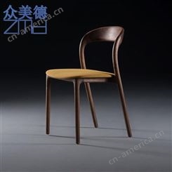 广东餐饮家具生产餐厅餐椅 CY-100火锅店餐椅 实木餐椅厂家众美德