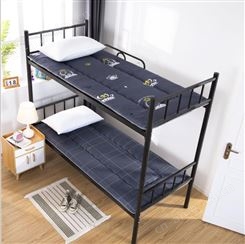 寝室上下铺单人床垫 可折叠四季榻榻米学校床上用品 防潮垫子