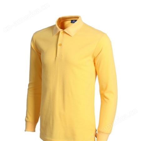 企业厂服定制 全棉T恤广告衫 长袖工作服定做 夏季Polo衫订做工厂