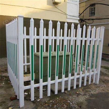 电力变压器 PVC塑钢围栏 围墙护栏小区厂区防护栏 幼儿园隔离栅栏
