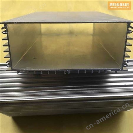电子散热片 固态散热器 铝型材散热器 感钊CNC加工铝型材厂家