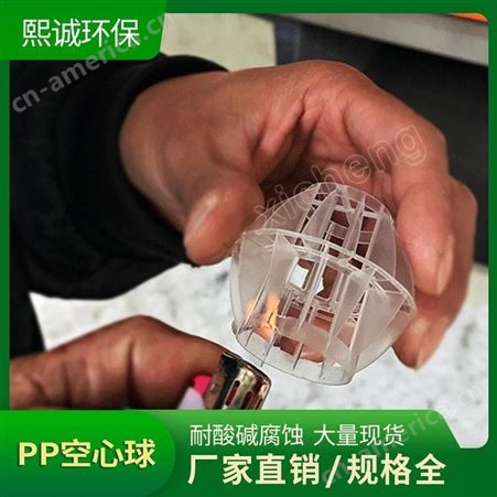 供应优质PP空心球 熙诚环保喷淋塔填料塑料多面空心球 阻燃空心球