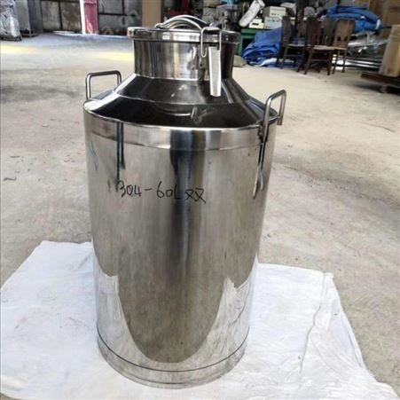 百科304不锈钢奶桶 50L单层牛奶桶