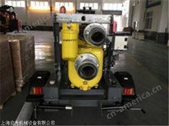 北京移动拖车式水泵机 防汛专用泵车大流量柴油机自吸排污泵