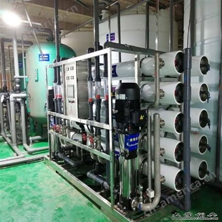 定制工业生产水处理设备 全自动RO反渗透水处理系统 选峻峰主机