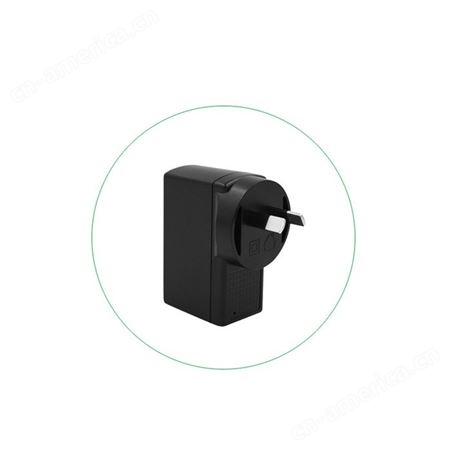 5V3A澳规黑色单USB接口充电器 SAA认证 六级能效标准
