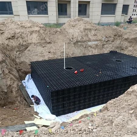 济南有蓄水模块生产厂家 东吴雨水收集池PP模块搭建 海绵城市建设总包