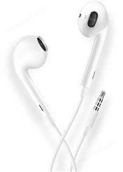 D8有线3.5mm线控入耳式耳机白色立体环绕无损音质耐用招全国代理