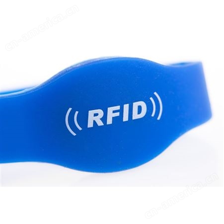 RFID硅胶腕带 椭圆74mm