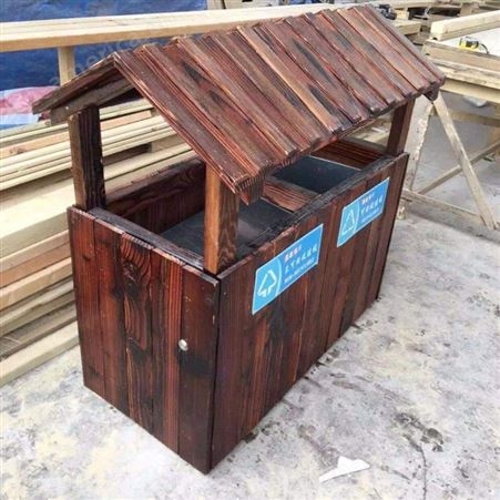 户外不锈钢垃圾桶大号环卫市政果皮箱室外分类垃圾箱