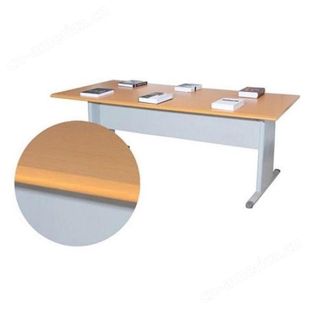 鑫润定制 阅览室桌椅 大小型条形桌 会议桌椅长桌组合欢迎订购