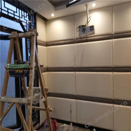 北京硬包定制 影视墙软包制作 吸音墙面 上门测量