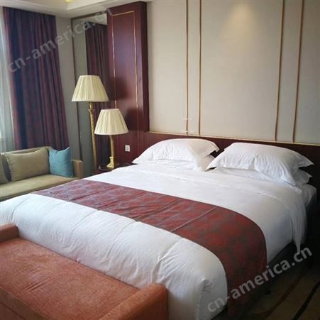天津酒店布草订做,天津酒店棉织品,酒店纯棉床单被罩
