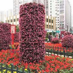 景观花柱 景观立体花柱 出售 公园广场装饰花球花柱 服务贴心